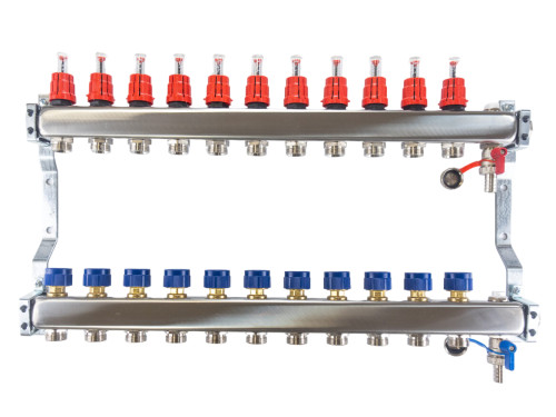 Rozdzielacz stal nierdzewna 11 obwody Standard 11
